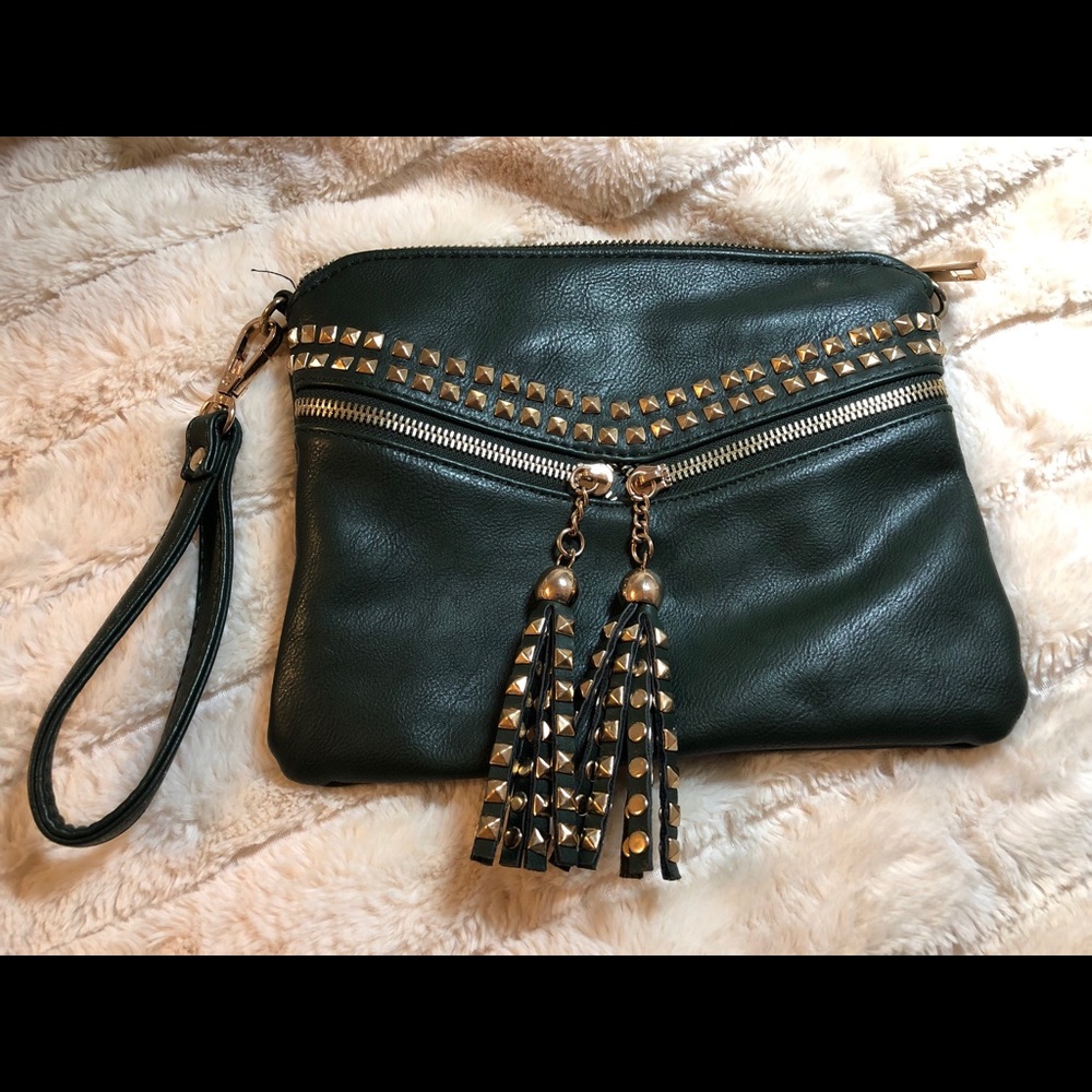 MMS- Studded Wristlet Purse